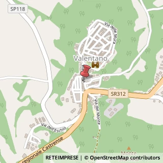 Mappa Via Roma, 6, 01018 Valentano, Viterbo (Lazio)