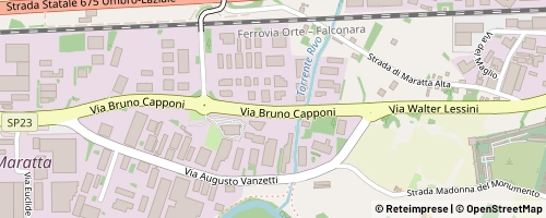 Mappa Terni