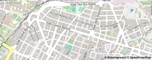Mappa Terni