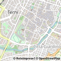 Kaart Terni