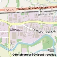 Hartă Terni