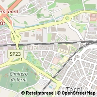 Mapa Terni