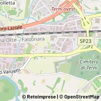 Map Terni