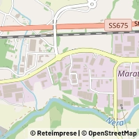 Map Terni