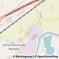 Map Narni