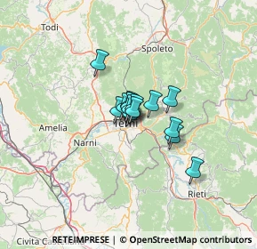 Mappa Lungonera Germinal Cimarelli, 05100 Terni TR, Italia (6.18071)