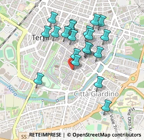 Mappa Via Roma, 05100 Terni TR, Italia (0.447)