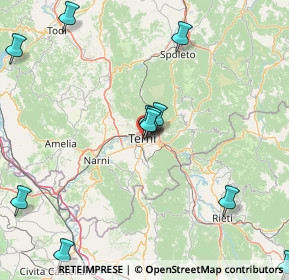 Mappa Via Cristoforo Colombo, 05100 Terni TR, Italia (20.65818)