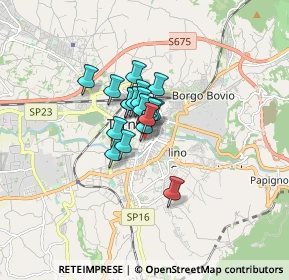 Mappa Via Cristoforo Colombo, 05100 Terni TR, Italia (0.90444)