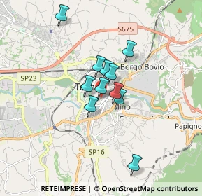 Mappa Via Cristoforo Colombo, 05100 Terni TR, Italia (1.22818)