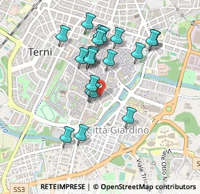 Mappa Via Cristoforo Colombo, 05100 Terni TR, Italia (0.433)