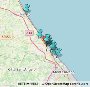 Mappa Via de Lauretis, 64028 Silvi TE, Italia (1.75636)