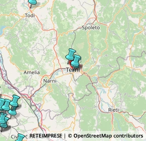 Mappa Strada Valle Verde, 05100 Terni TR, Italia (31.88588)