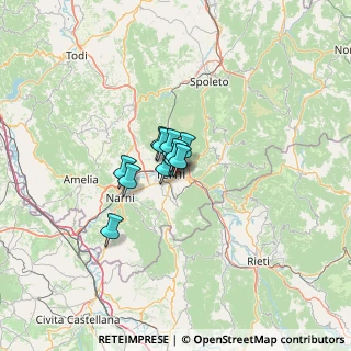 Mappa Via Pietro Farini, 05100 Terni TR, Italia (5.96818)