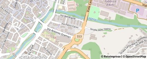 Mappa Terni
