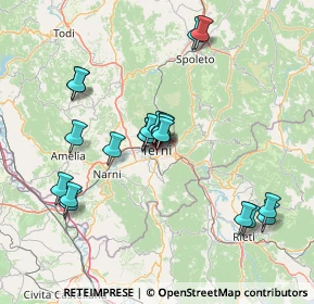 Mappa Viale Domenica Giannelli, 05100 Terni TR, Italia (15.0315)
