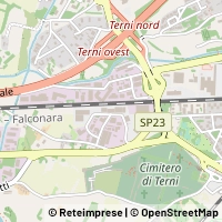 Hartă Terni
