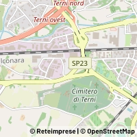 Kaart Terni
