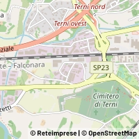 Map Terni