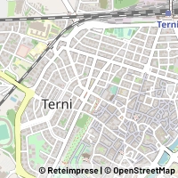 Kaart Terni