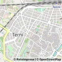 Mapa Terni
