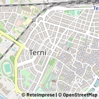 Mapa Terni