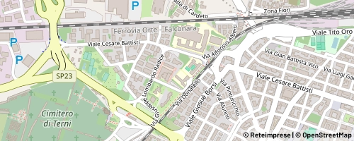 Mappa Terni
