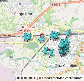 Mappa Via Raffaello Lambruschini, 05100 Terni TR, Italia (0.939)