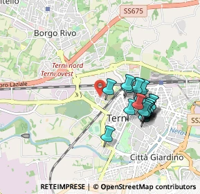 Mappa Via Raffaello Lambruschini, 05100 Terni TR, Italia (0.859)