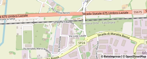 Mappa Terni