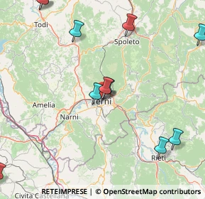 Mappa Via Gian Domenico Romagnosi, 05100 Terni TR, Italia (22.34636)