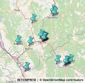 Mappa Via Gian Domenico Romagnosi, 05100 Terni TR, Italia (15.751)