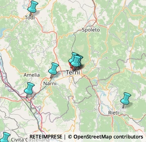 Mappa Via Donatello, 05100 Terni TR, Italia (22.91583)