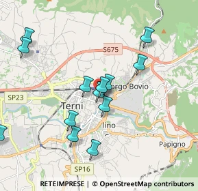 Mappa Piazzale Antonio Bosco, 05100 Terni TR, Italia (1.97923)