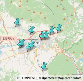 Mappa Piazzale Antonio Bosco, 05100 Terni TR, Italia (3.26273)