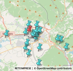 Mappa Piazzale Antonio Bosco, 05100 Terni TR, Italia (3.1375)