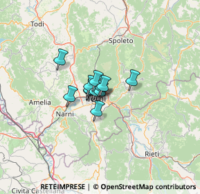 Mappa Piazzale Antonio Bosco, 05100 Terni TR, Italia (5.62833)