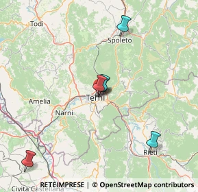 Mappa Piazzale Antonio Bosco, 05100 Terni TR, Italia (28.88545)