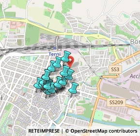 Mappa Piazzale Antonio Bosco, 05100 Terni TR, Italia (0.4115)