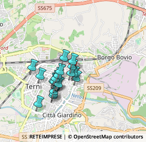 Mappa Piazzale Antonio Bosco, 05100 Terni TR, Italia (0.703)