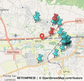 Mappa Via Giacomo Benucci, 05100 Terni TR, Italia (2.046)