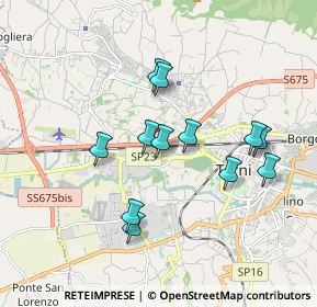 Mappa Via Giacomo Benucci, 05100 Terni TR, Italia (1.67083)