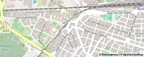 Mappa Terni
