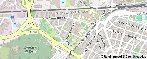 Mappa Terni