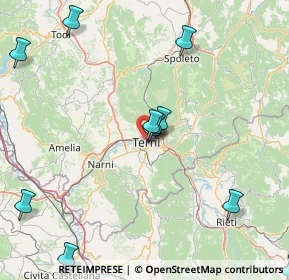 Mappa Via G. Lombardo Radice, 05100 Terni TR, Italia (20.85182)