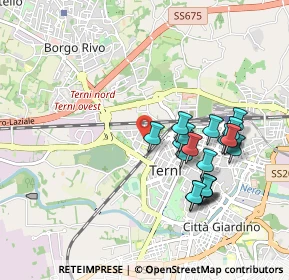 Mappa Via G. Lombardo Radice, 05100 Terni TR, Italia (0.963)
