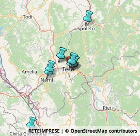 Mappa Via Federico Cesi, 05100 Terni TR, Italia (8.69909)