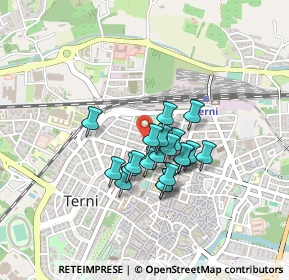 Mappa Via Federico Cesi, 05100 Terni TR, Italia (0.3175)