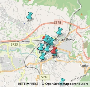Mappa Via Federico Cesi, 05100 Terni TR, Italia (1.42727)