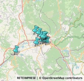 Mappa Via Federico Cesi, 05100 Terni TR, Italia (2.63909)